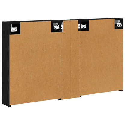 Set di Armadi da Bagno con lo scaffale 3 pcs 120 x 14,5 x 70 cm | homemem39