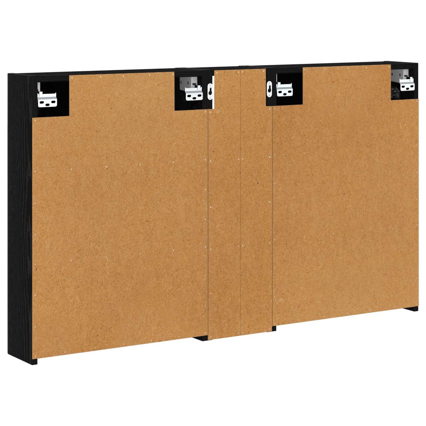 Set di Armadi da Bagno con lo scaffale 3 pcs 120 x 14,5 x 70 cm
