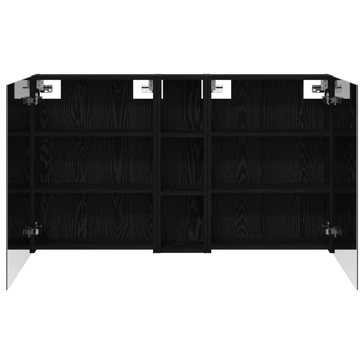 Set di Armadi da Bagno con lo scaffale 3 pcs 120 x 14,5 x 70 cm