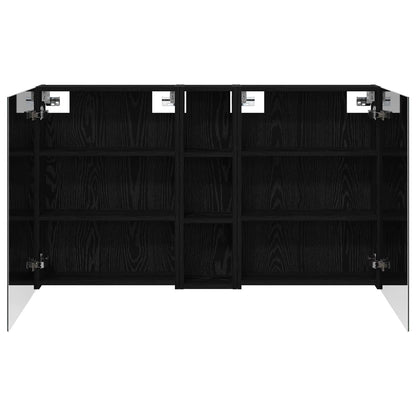 Set di Armadi da Bagno con lo scaffale 3 pcs 120 x 14,5 x 70 cm