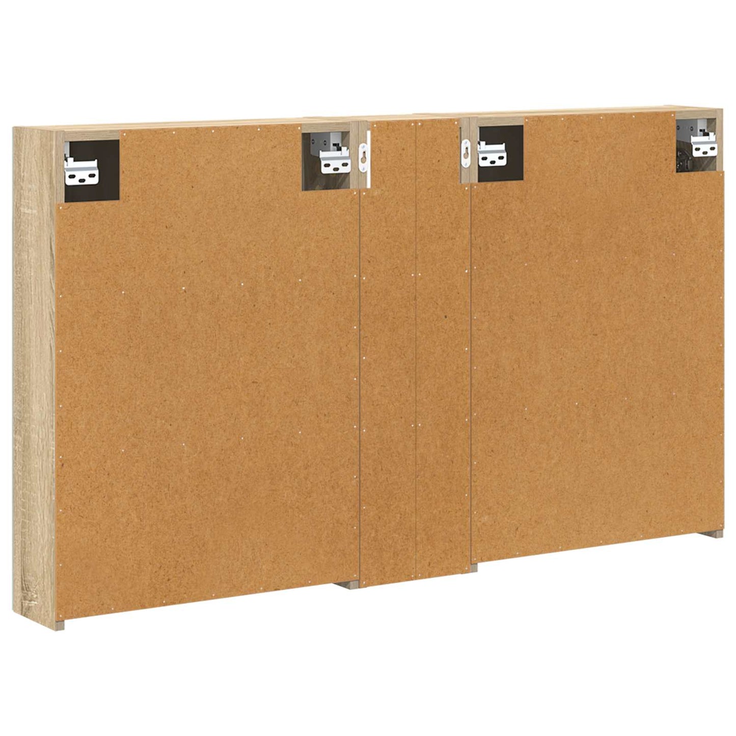 Set di Armadi da Bagno con lo scaffale 3 pcs 120 x 14,5 x 70 cm | homemem39