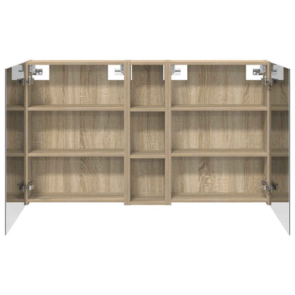 Set di Armadi da Bagno con lo scaffale 3 pcs 120 x 14,5 x 70 cm | homemem39