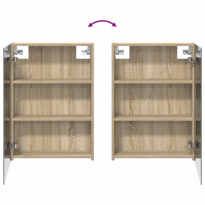 Set di Armadi da Bagno con lo scaffale 3 pcs 120 x 14,5 x 70 cm