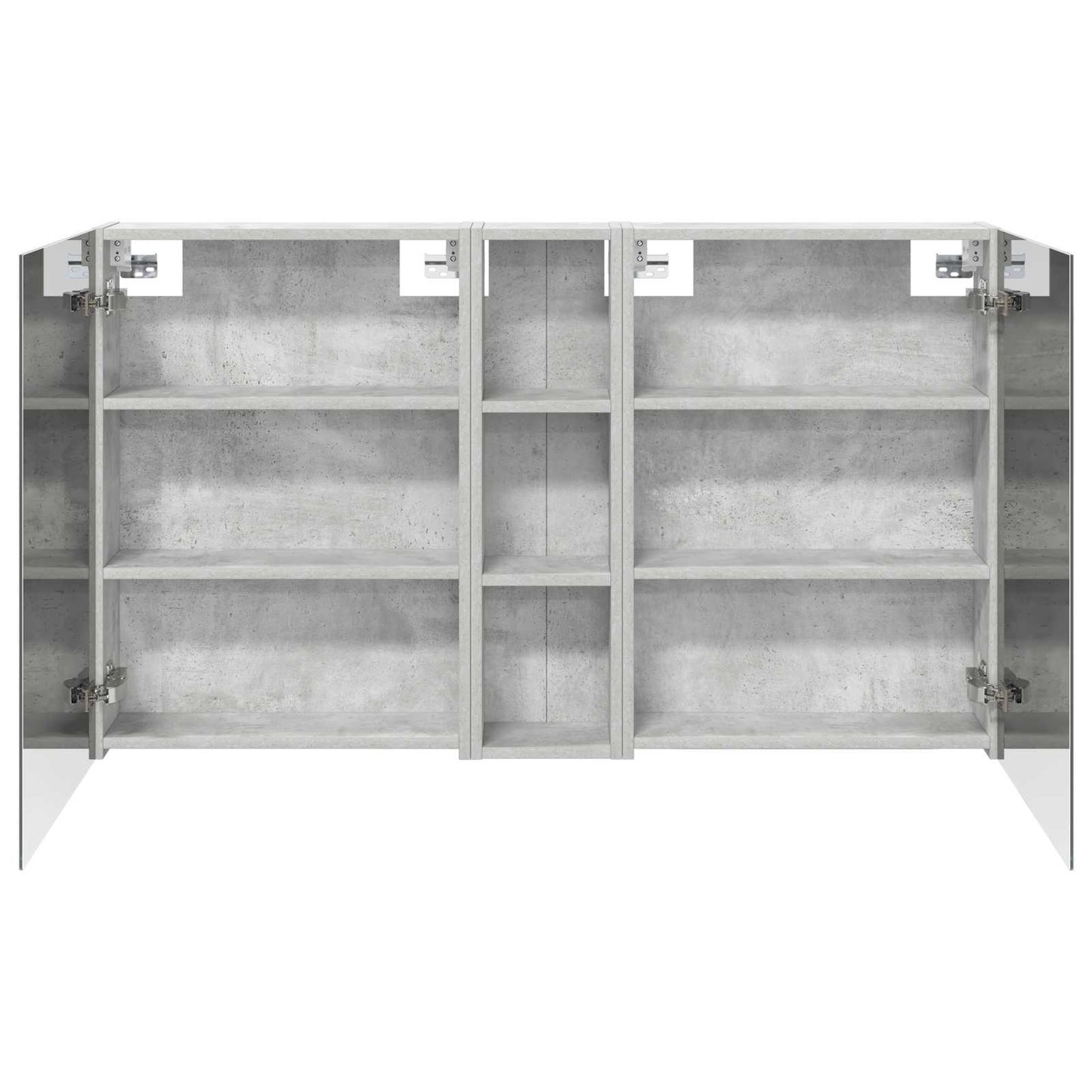 Set di Armadi da Bagno con lo scaffale 3 pcs 120 x 14,5 x 70 cm