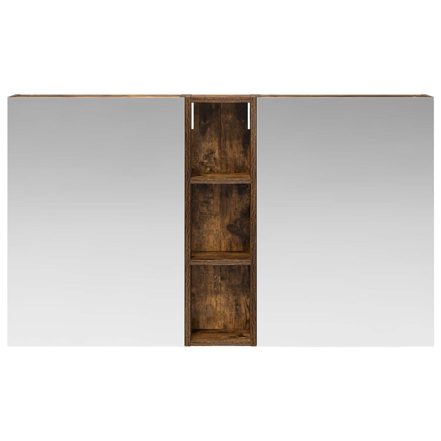 Set di Armadi da Bagno con lo scaffale 3 pcs 120 x 14,5 x 70 cm