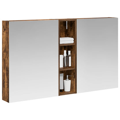 Set di Armadi da Bagno con lo scaffale 3 pcs 120 x 14,5 x 70 cm | homemem39