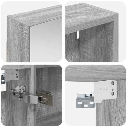 Set di Armadi da Bagno con lo scaffale 3 pcs 120 x 14,5 x 70 cm | homemem39