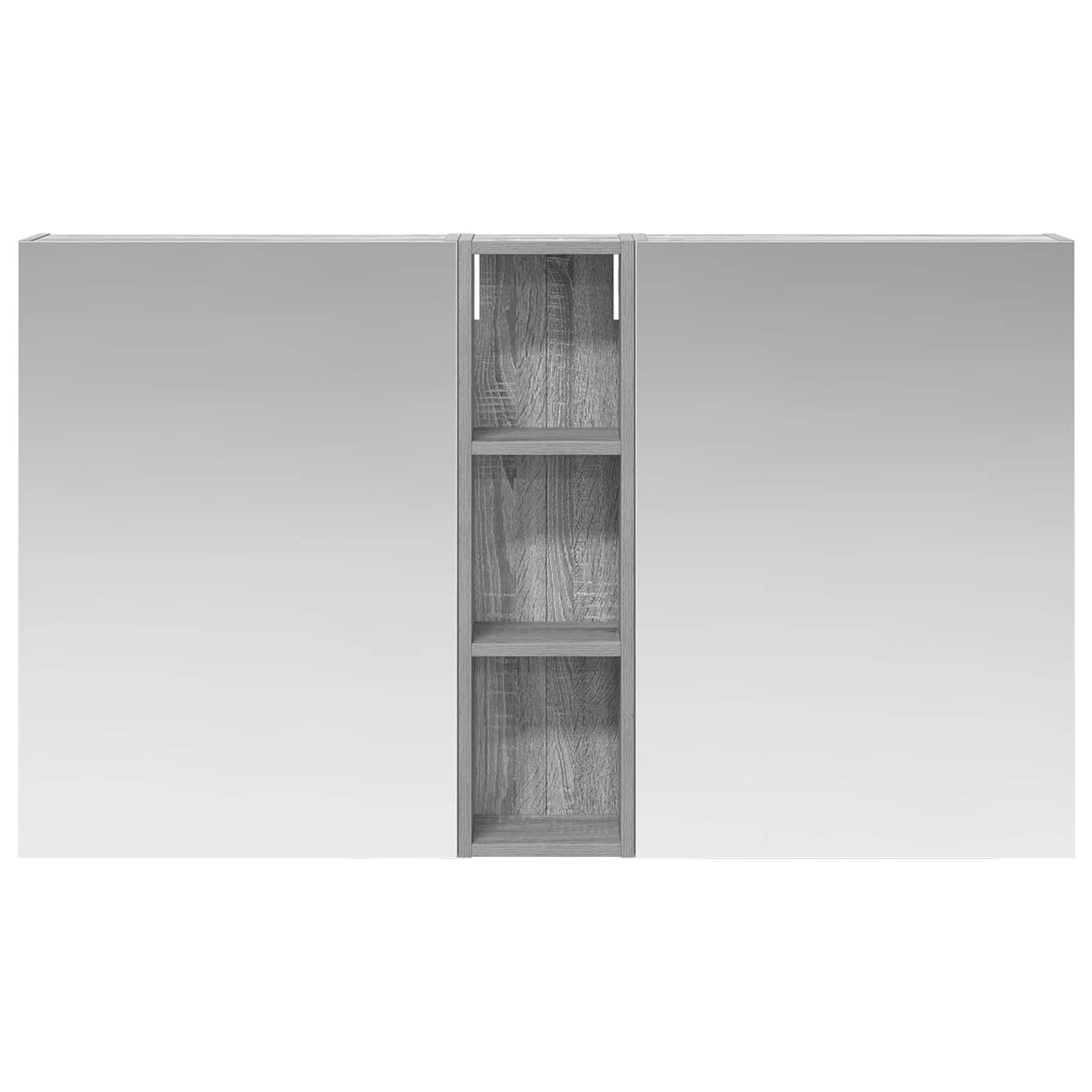 Set di Armadi da Bagno con lo scaffale 3 pcs 120 x 14,5 x 70 cm | homemem39