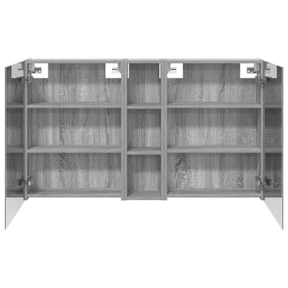 Set di Armadi da Bagno con lo scaffale 3 pcs 120 x 14,5 x 70 cm