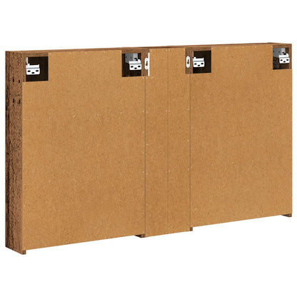 Set di Armadi da Bagno con lo scaffale 3 pcs 120 x 14,5 x 70 cm | homemem39