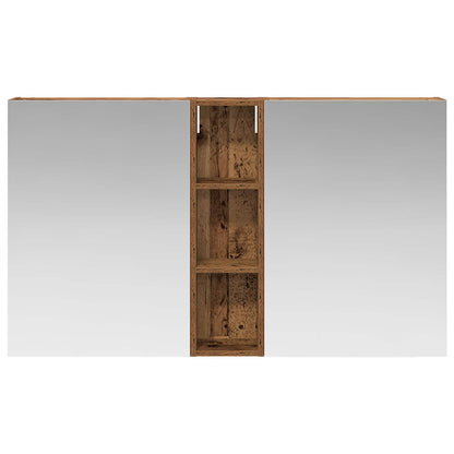 Set di Armadi da Bagno con lo scaffale 3 pcs 120 x 14,5 x 70 cm | homemem39