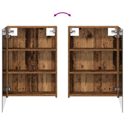 Set di Armadi da Bagno con lo scaffale 3 pcs 120 x 14,5 x 70 cm