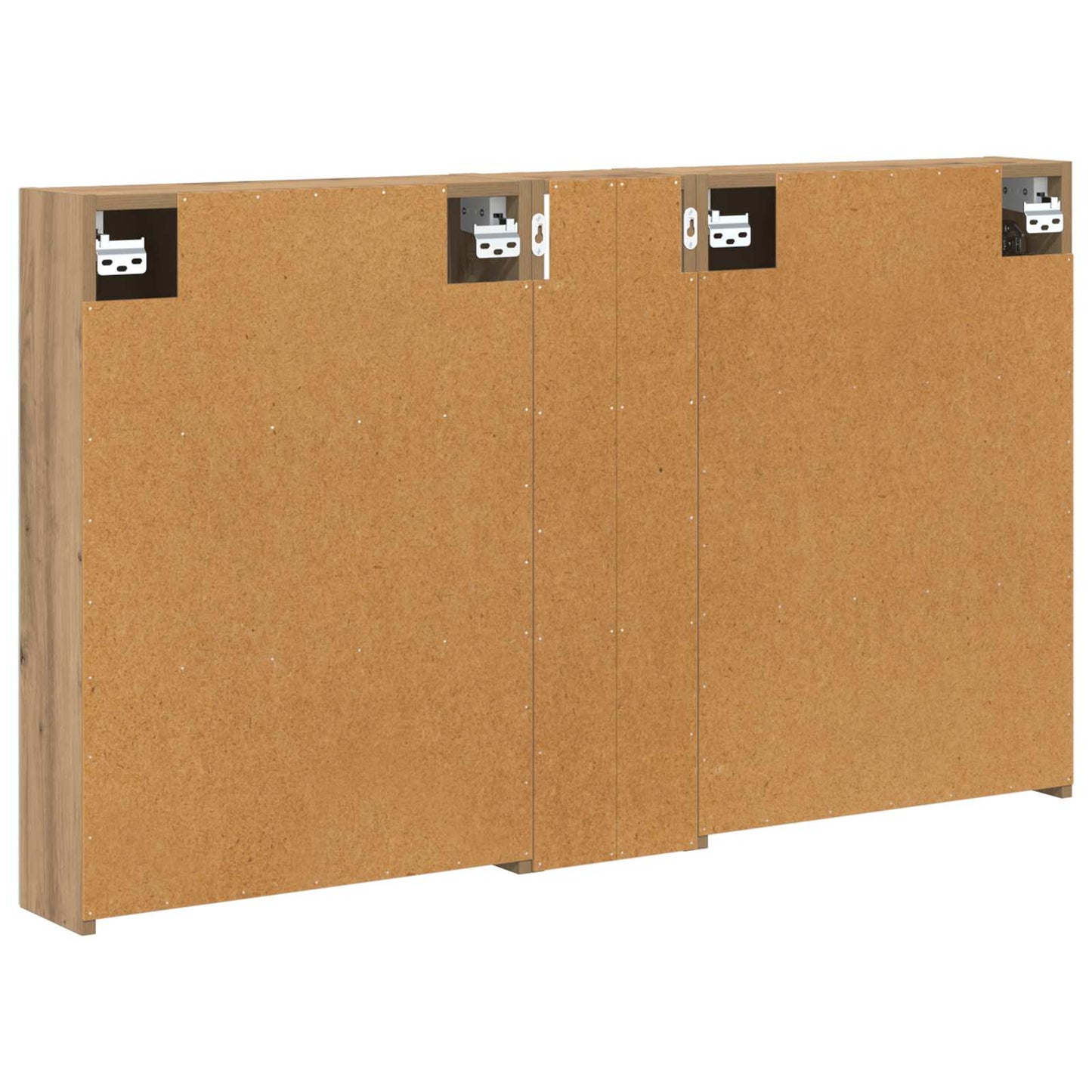 Set di Armadi da Bagno con lo scaffale 3 pcs 120 x 14,5 x 70 cm