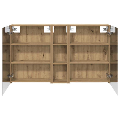 Set di Armadi da Bagno con lo scaffale 3 pcs 120 x 14,5 x 70 cm | homemem39