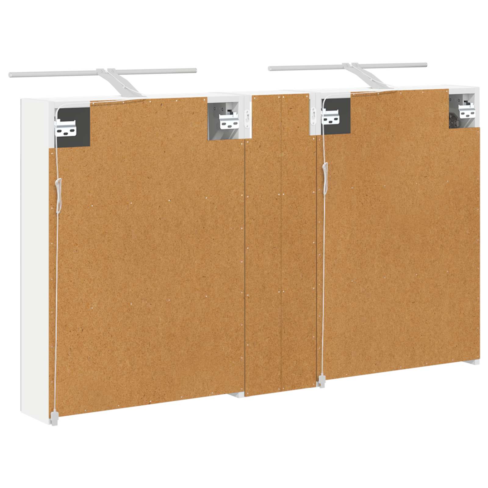 Set di Armadi da Bagno con lo scaffale 3 pcs 120 x 14,5 x 70 cm | homemem39
