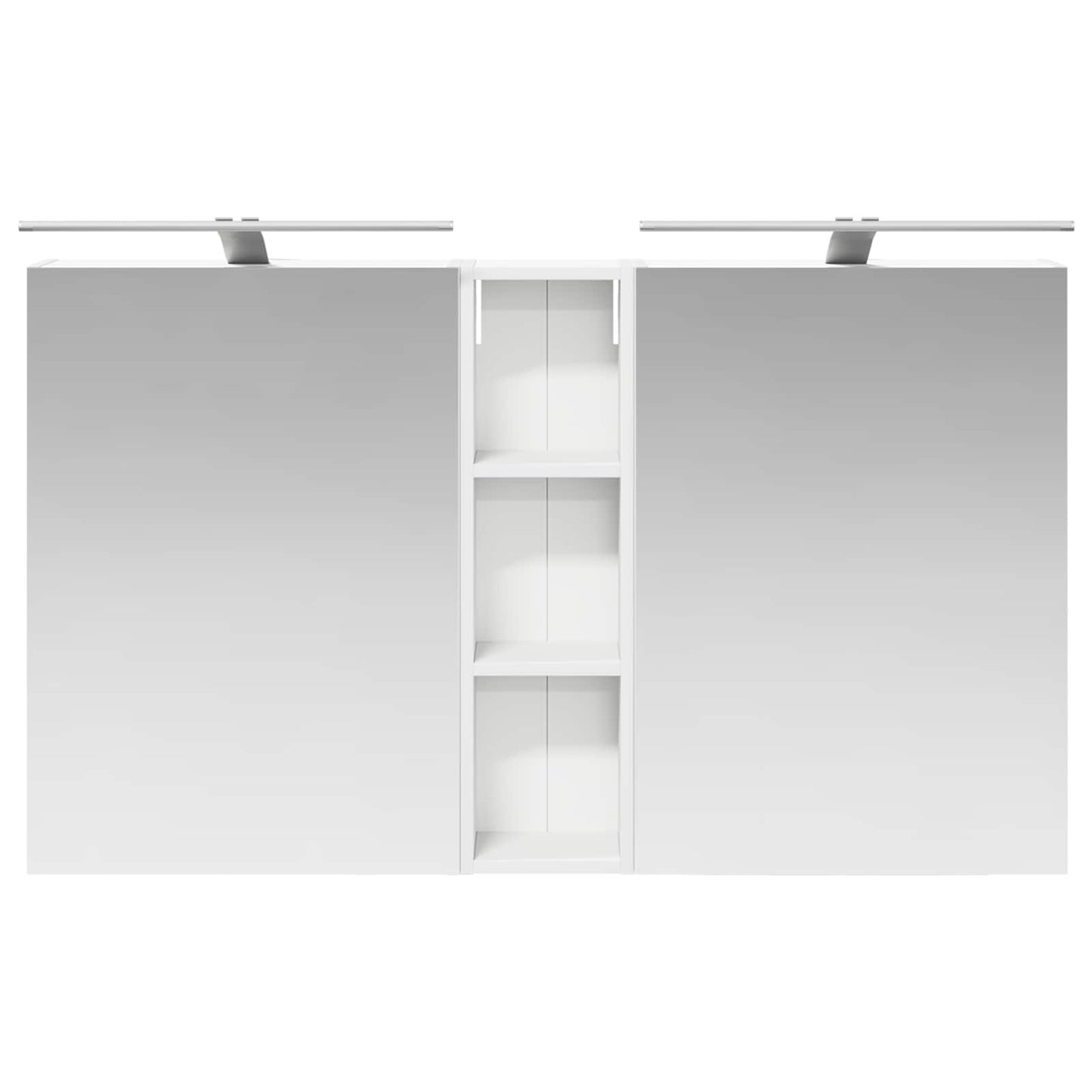 Set di Armadi da Bagno con lo scaffale 3 pcs 120 x 14,5 x 70 cm | homemem39