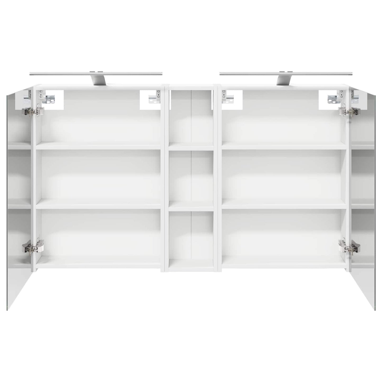 Set di Armadi da Bagno con lo scaffale 3 pcs 120 x 14,5 x 70 cm | homemem39