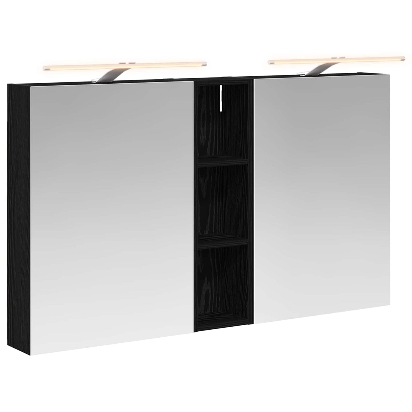 Set di Armadi da Bagno con lo scaffale 3 pcs 120 x 14,5 x 70 cm | homemem39