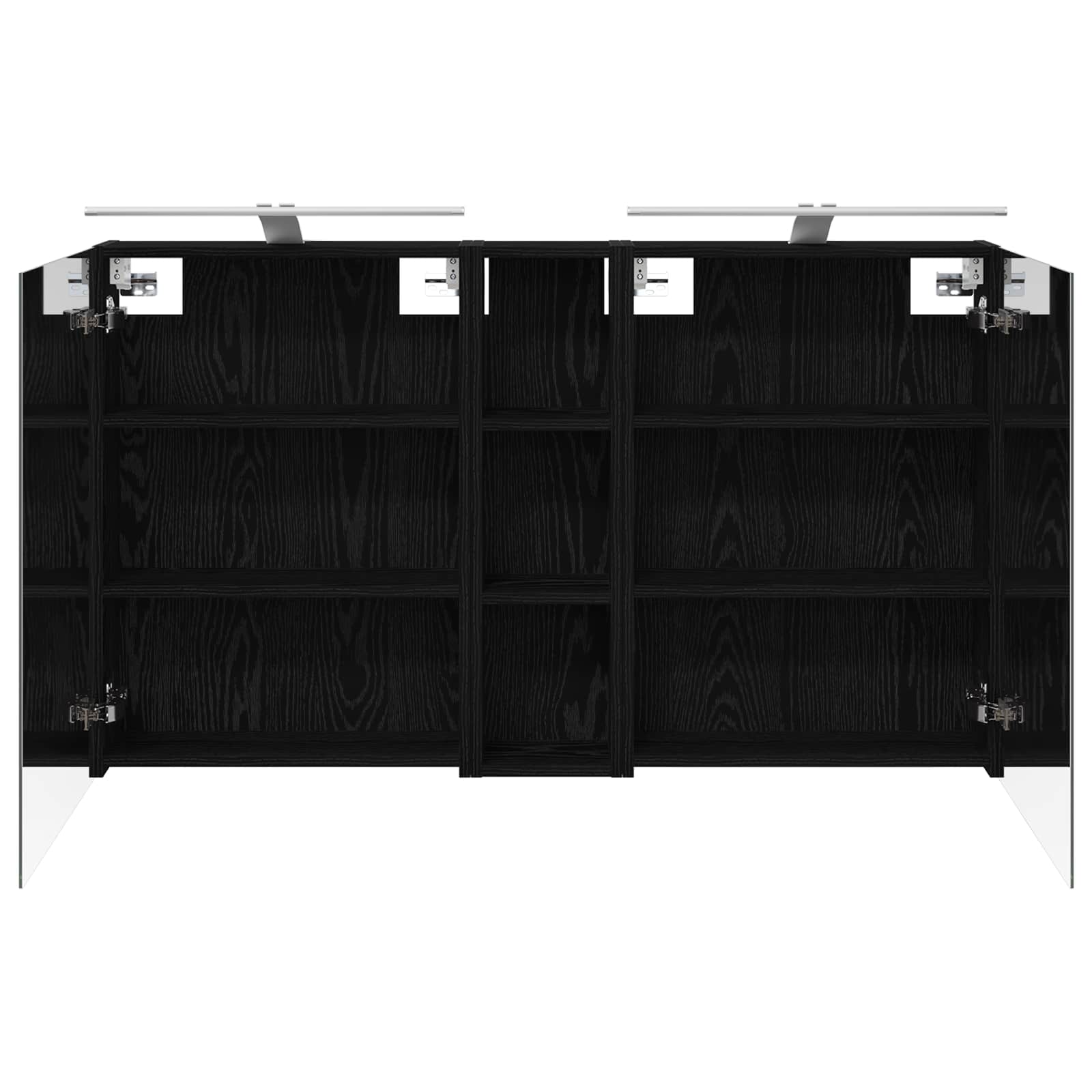 Set di Armadi da Bagno con lo scaffale 3 pcs 120 x 14,5 x 70 cm | homemem39