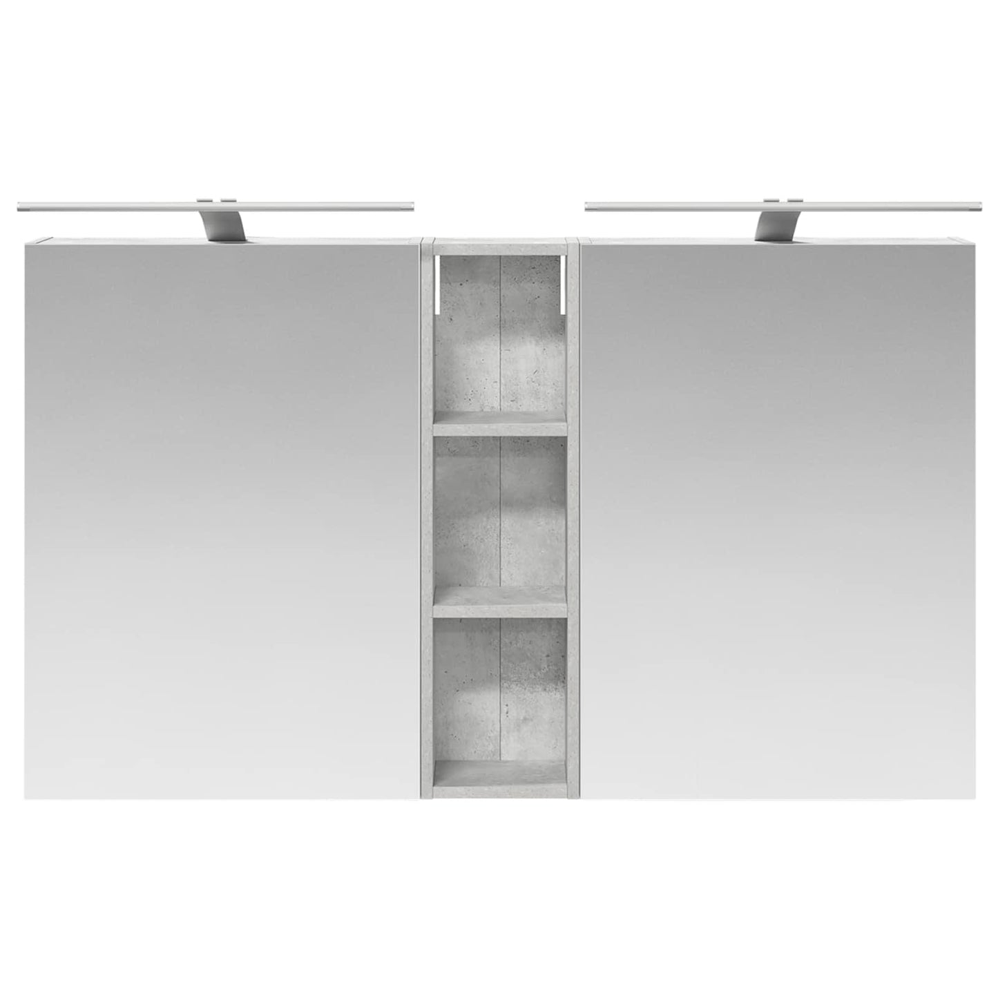 Set di Armadi da Bagno con lo scaffale 3 pcs 120 x 14,5 x 70 cm