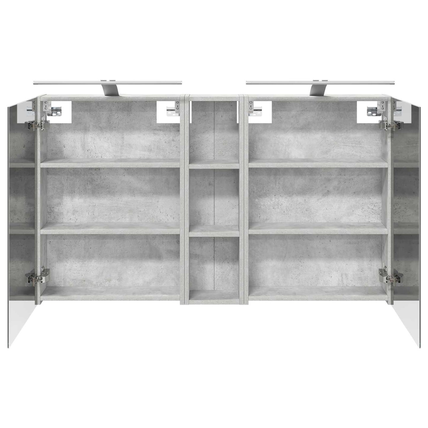 Set di Armadi da Bagno con lo scaffale 3 pcs 120 x 14,5 x 70 cm | homemem39