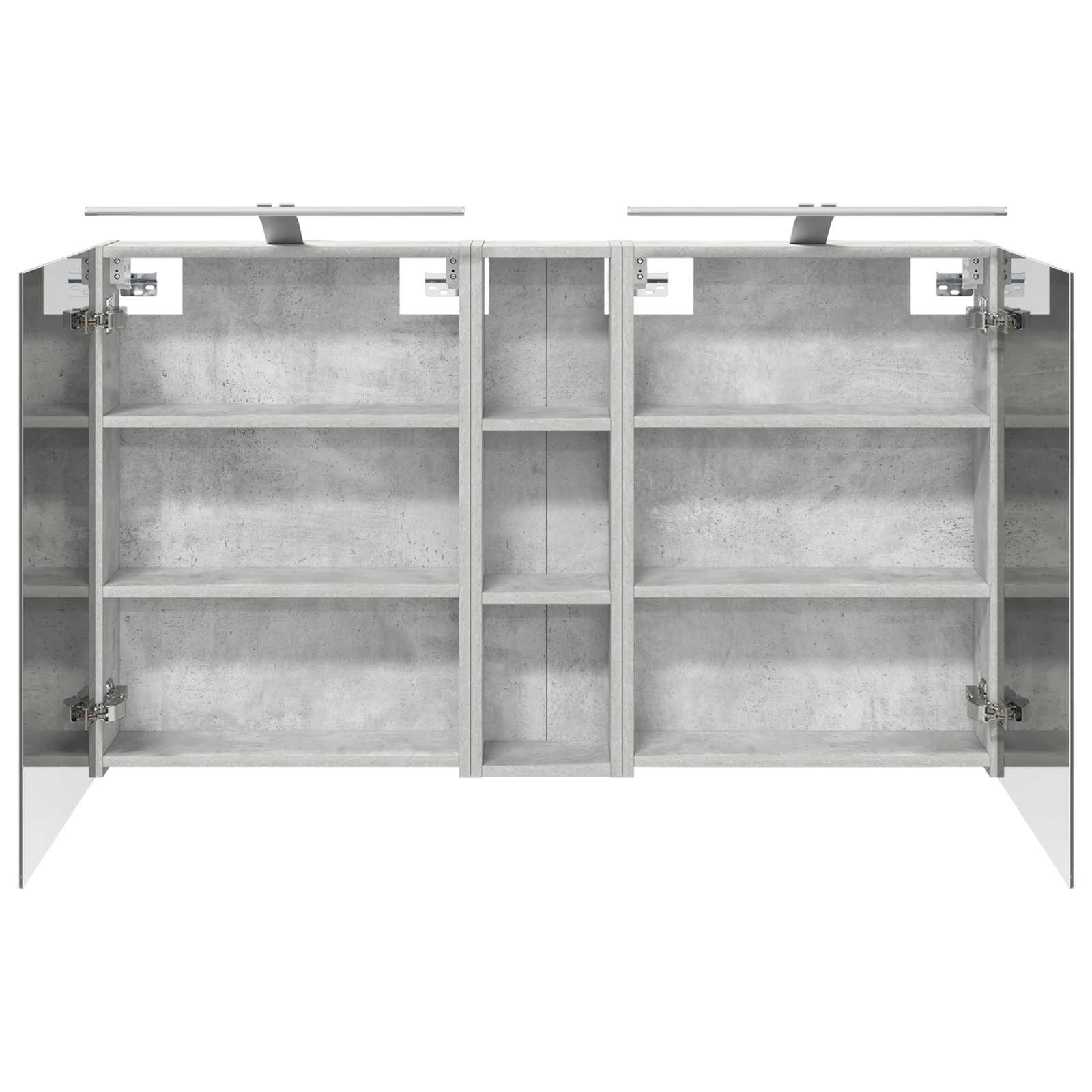 Set di Armadi da Bagno con lo scaffale 3 pcs 120 x 14,5 x 70 cm | homemem39