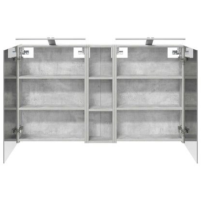 Set di Armadi da Bagno con lo scaffale 3 pcs 120 x 14,5 x 70 cm