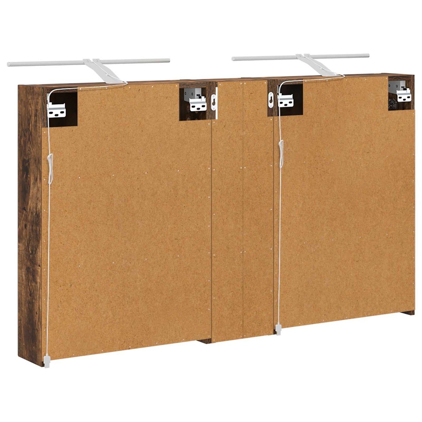 Set di Armadi da Bagno con lo scaffale 3 pcs 120 x 14,5 x 70 cm | homemem39