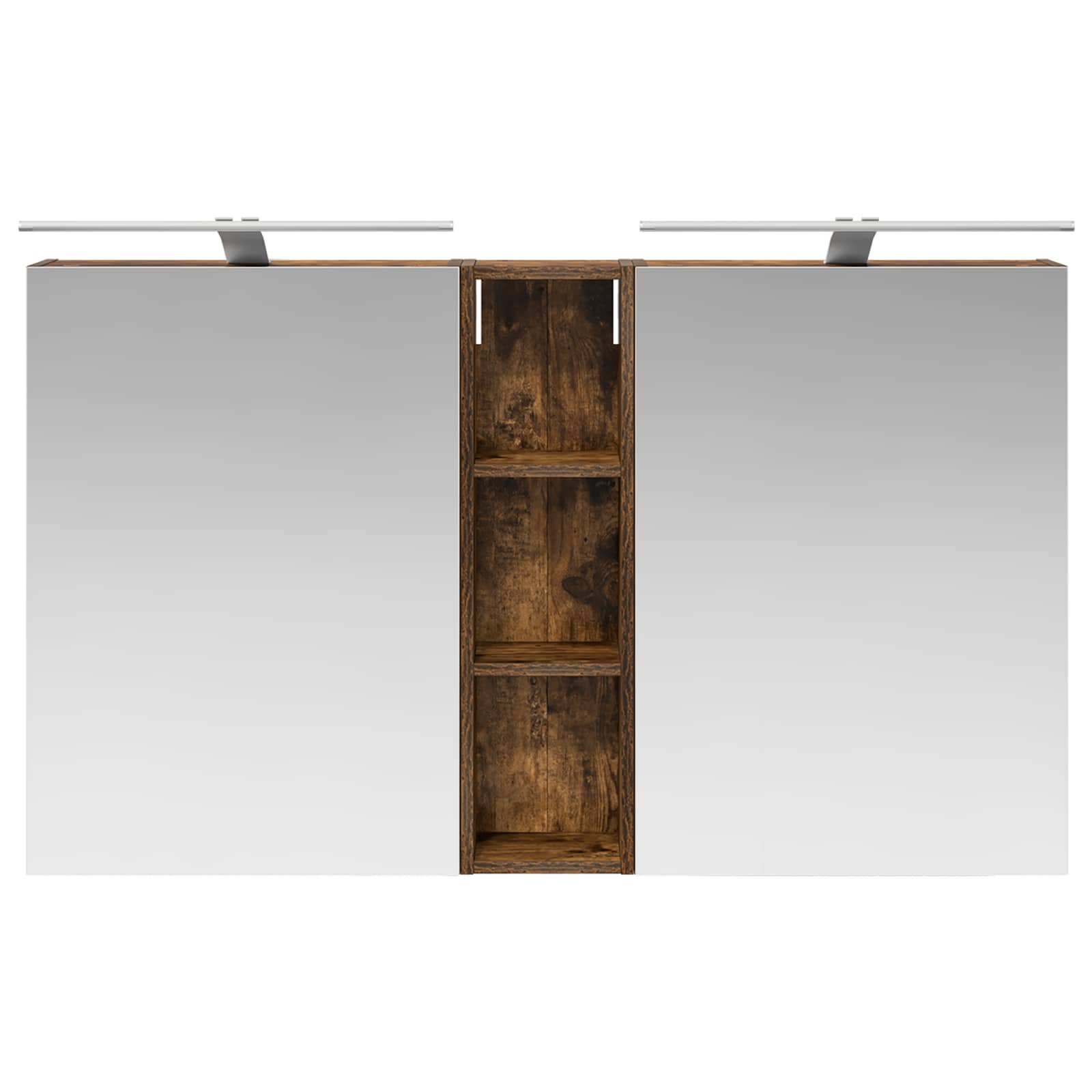 Set di Armadi da Bagno con lo scaffale 3 pcs 120 x 14,5 x 70 cm | homemem39