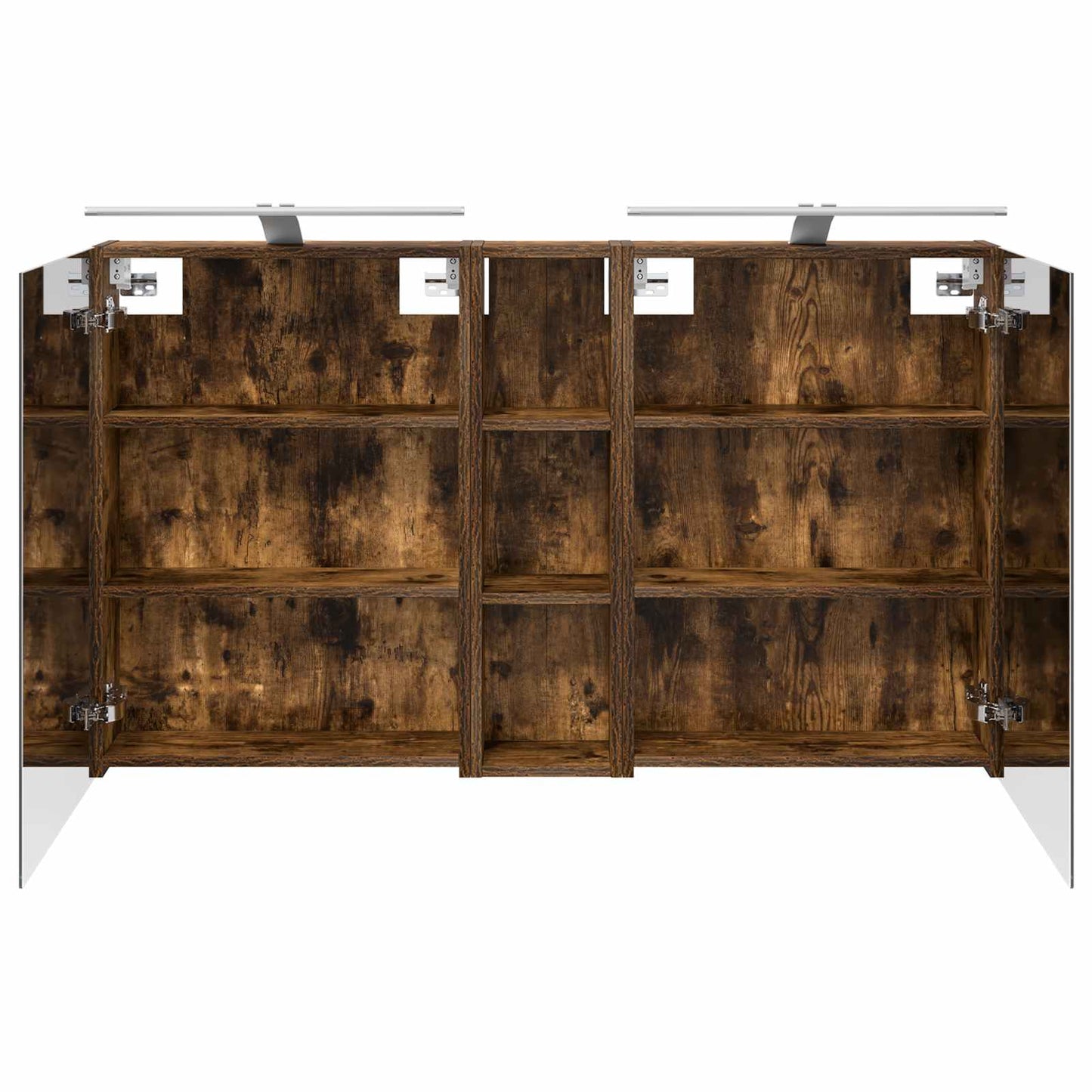 Set di Armadi da Bagno con lo scaffale 3 pcs 120 x 14,5 x 70 cm