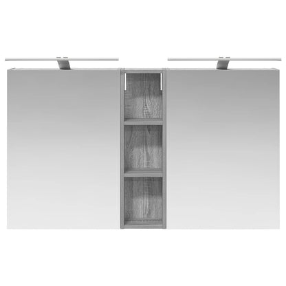 Set di Armadi da Bagno con lo scaffale 3 pcs 120 x 14,5 x 70 cm