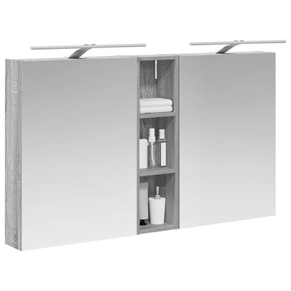 Set di Armadi da Bagno con lo scaffale 3 pcs 120 x 14,5 x 70 cm