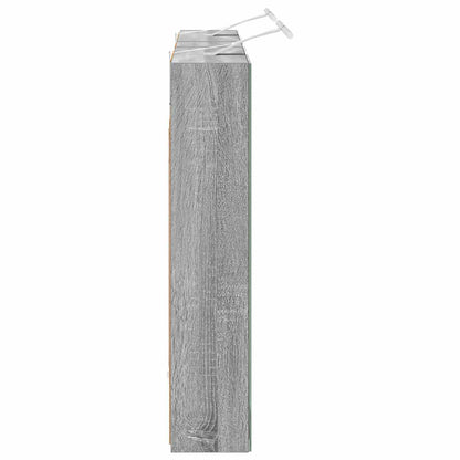 Set di Armadi da Bagno con lo scaffale 3 pcs 120 x 14,5 x 70 cm | homemem39