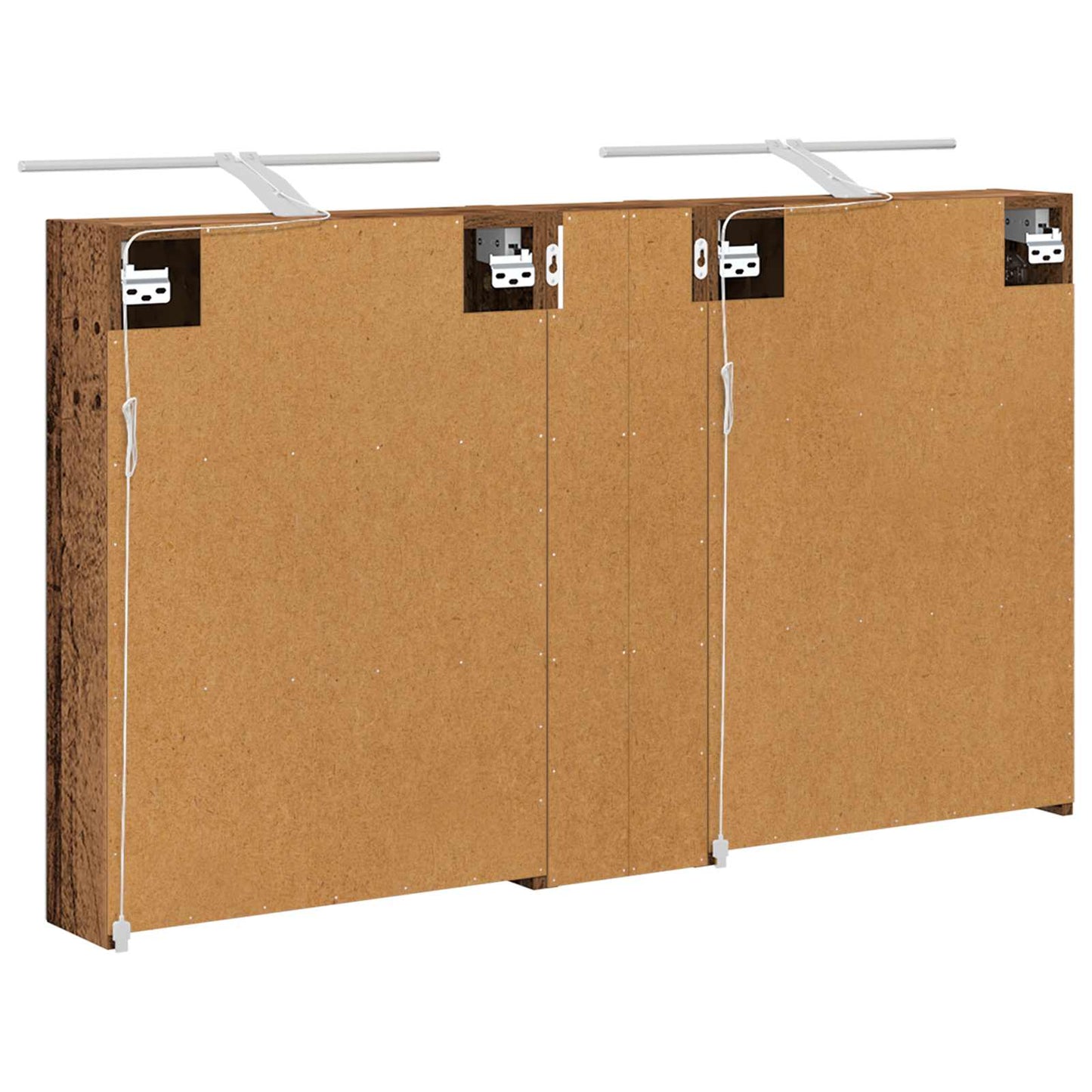 Set di Armadi da Bagno con lo scaffale 3 pcs 120 x 14,5 x 70 cm | homemem39