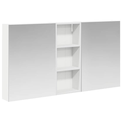 Set di Armadi da Bagno con lo scaffale 3 pcs 130 x 14,5 x 70 cm | homemem39