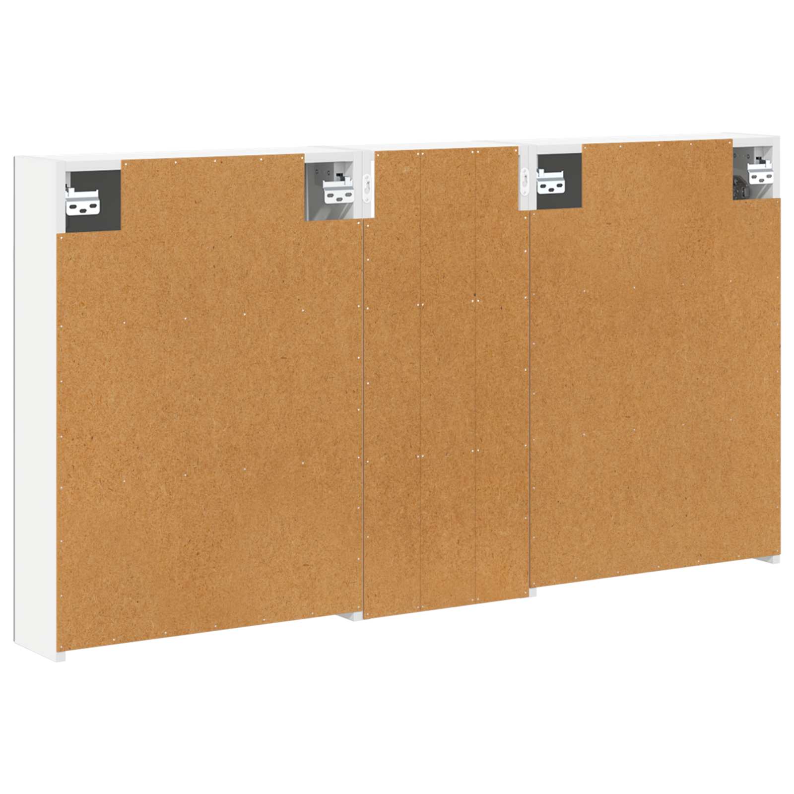 Set di Armadi da Bagno con lo scaffale 3 pcs 130 x 14,5 x 70 cm | homemem39
