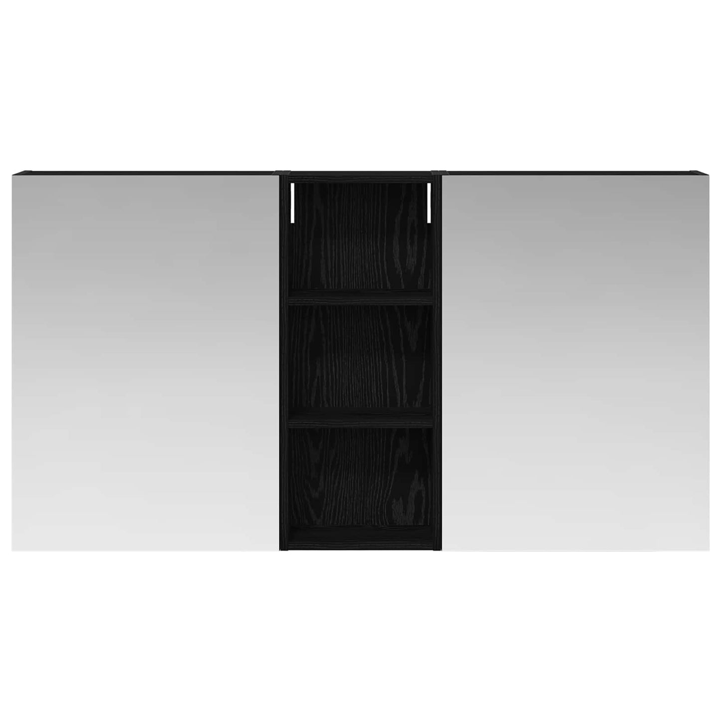 Set di Armadi da Bagno con lo scaffale 3 pcs 130 x 14,5 x 70 cm | homemem39