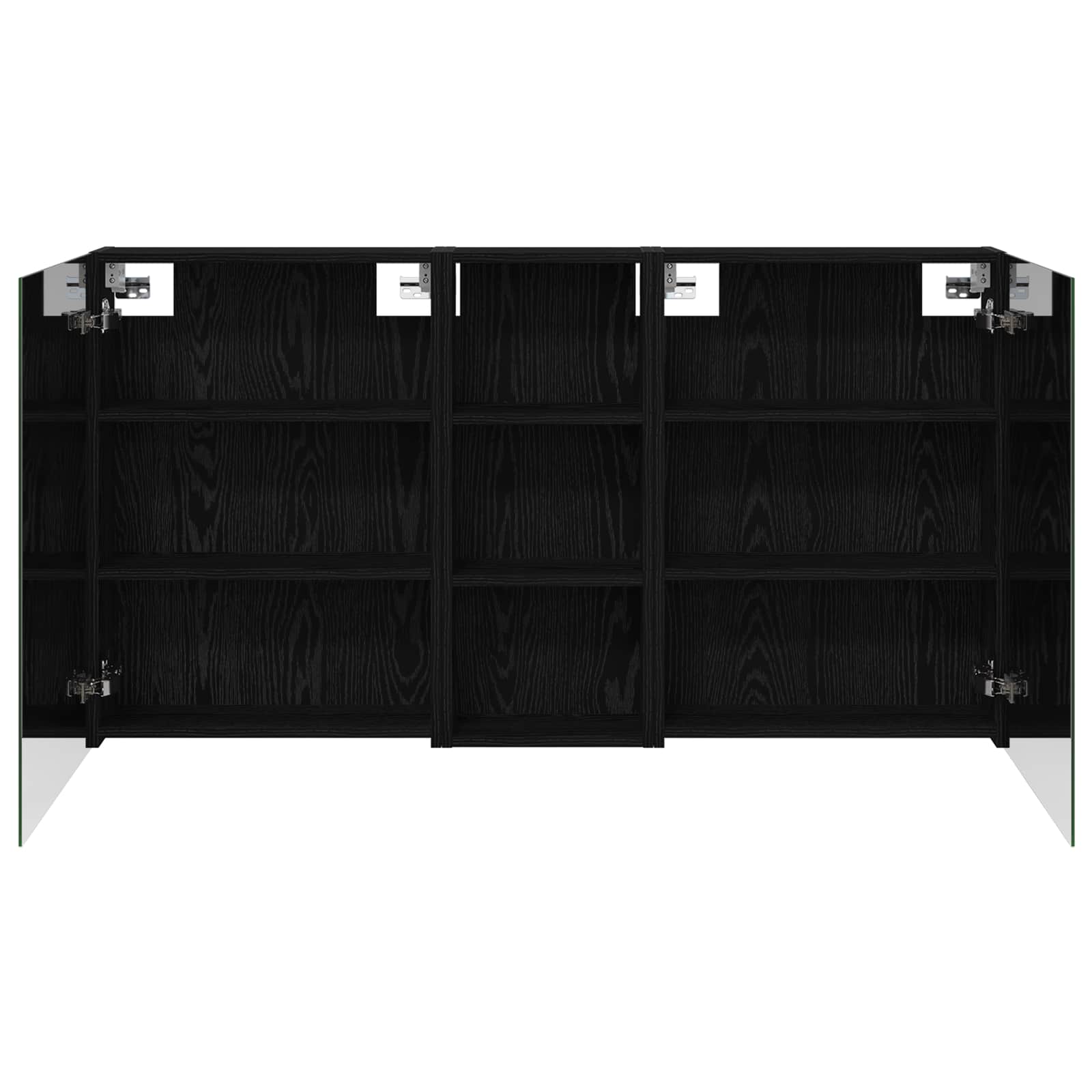 Set di Armadi da Bagno con lo scaffale 3 pcs 130 x 14,5 x 70 cm | homemem39