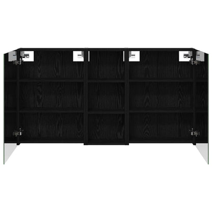 Set di Armadi da Bagno con lo scaffale 3 pcs 130 x 14,5 x 70 cm | homemem39