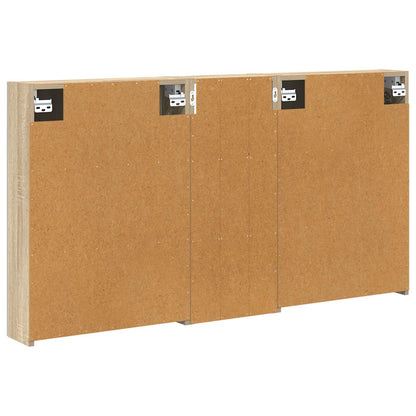 Set di Armadi da Bagno con lo scaffale 3 pcs 130 x 14,5 x 70 cm