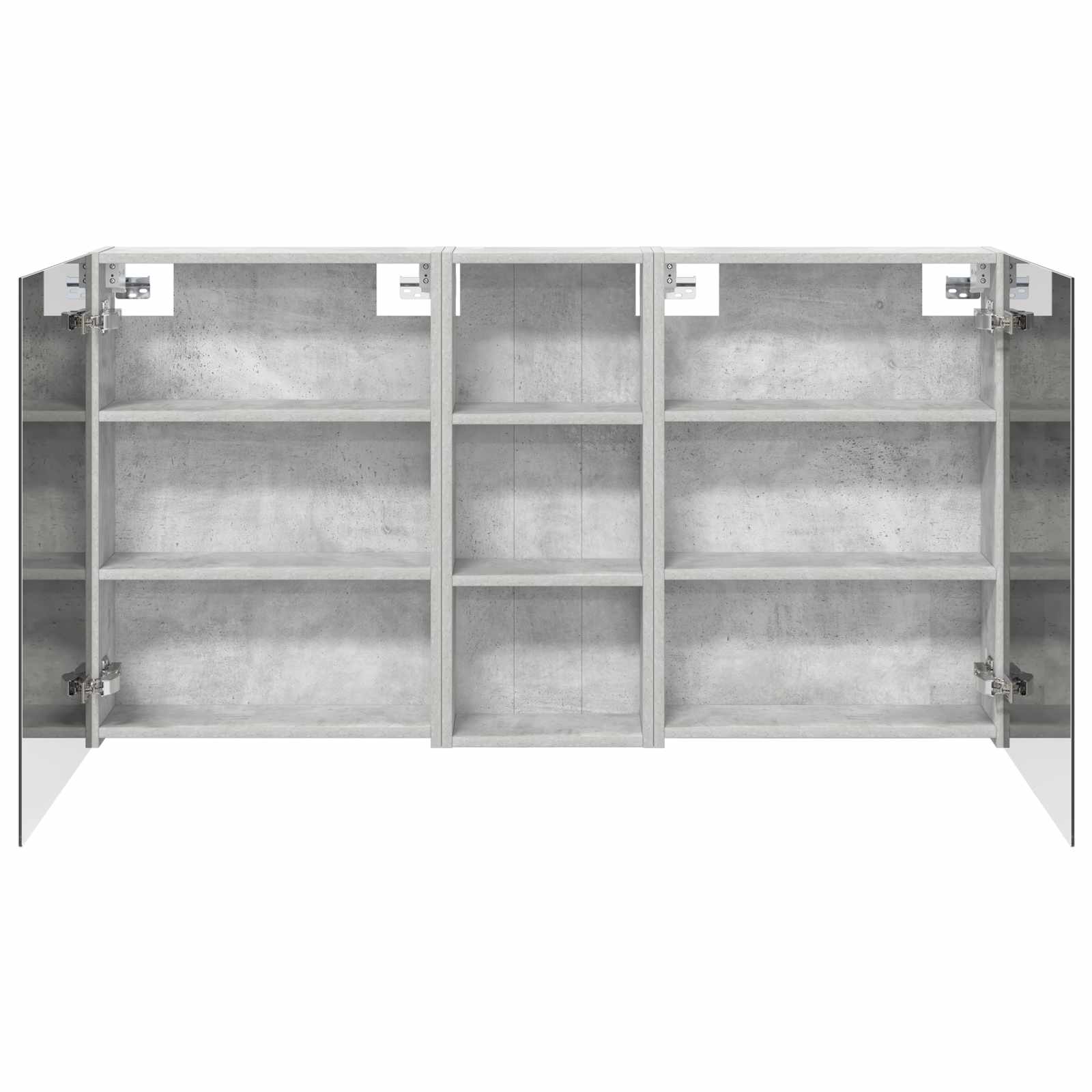 Set di Armadi da Bagno con lo scaffale 3 pcs 130 x 14,5 x 70 cm | homemem39