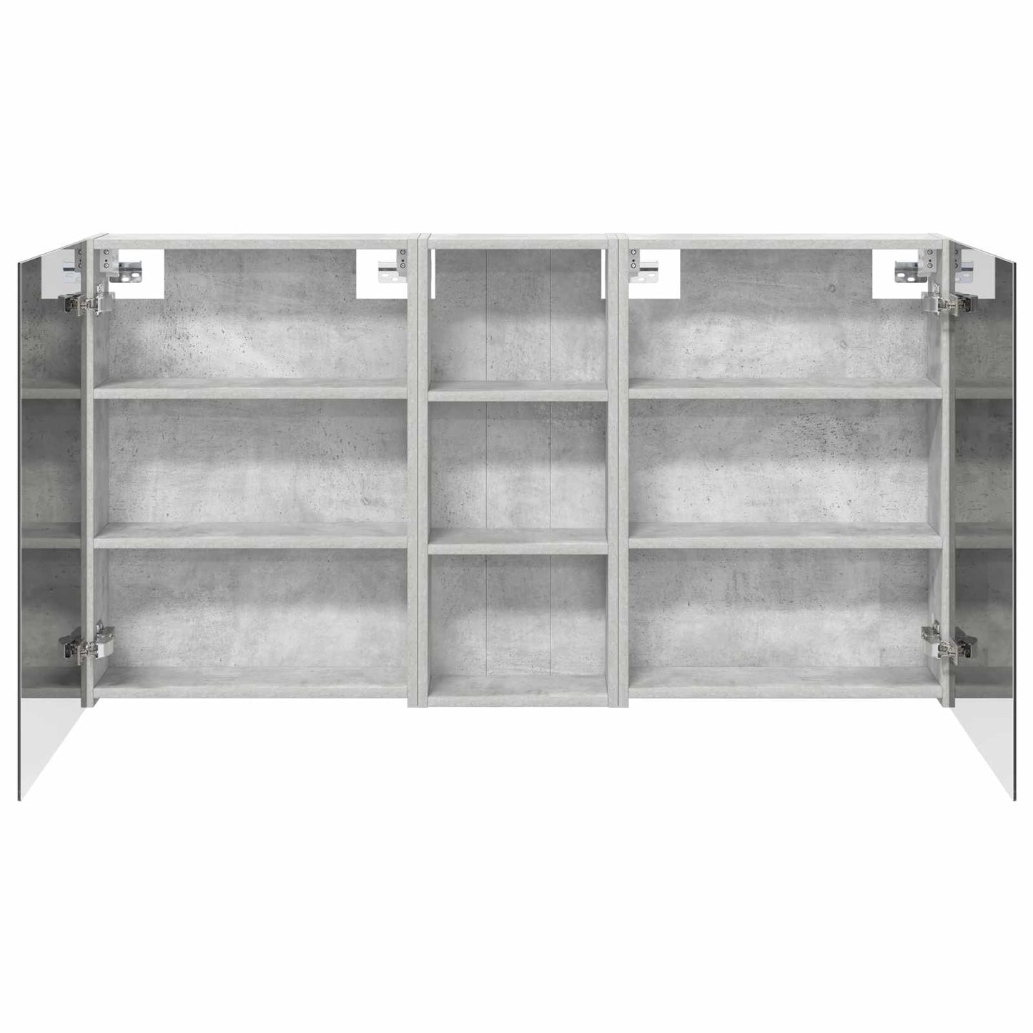Set di Armadi da Bagno con lo scaffale 3 pcs 130 x 14,5 x 70 cm