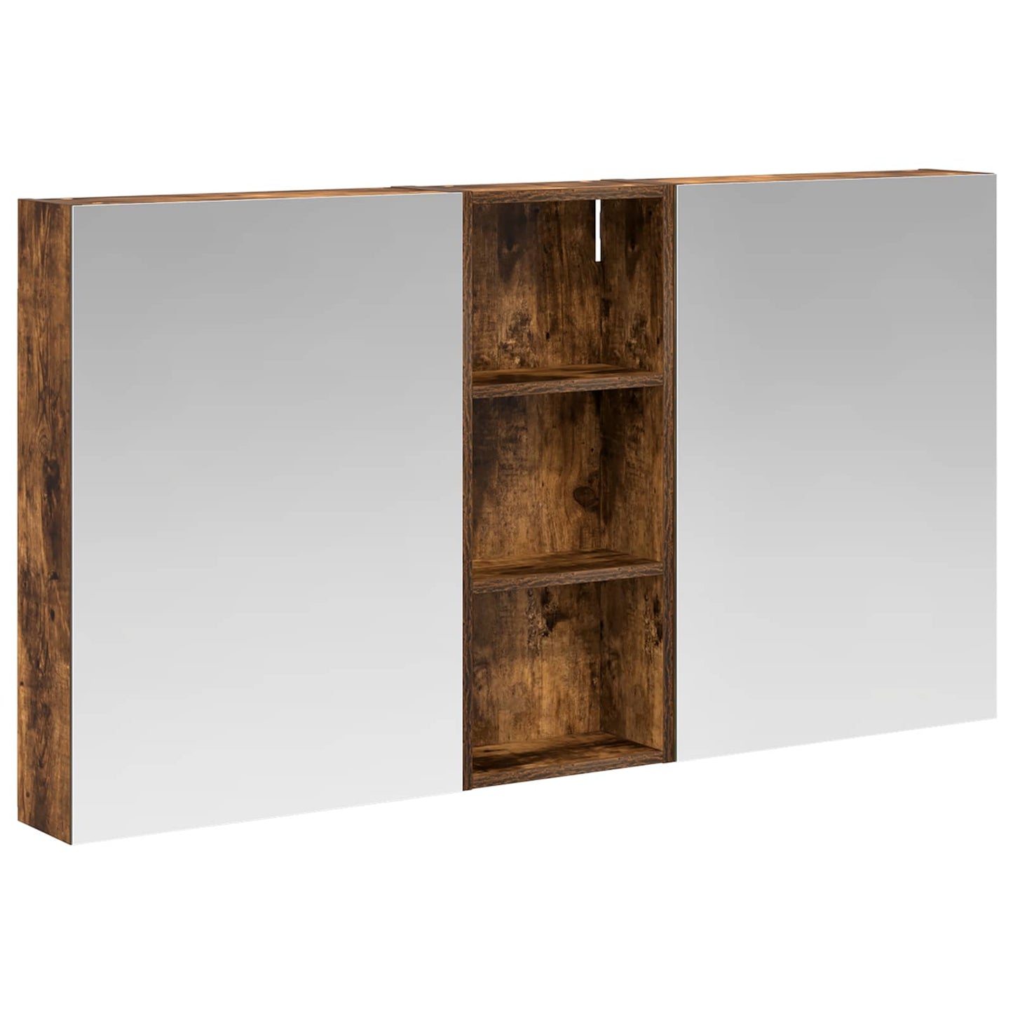 Set di Armadi da Bagno con lo scaffale 3 pcs 130 x 14,5 x 70 cm | homemem39