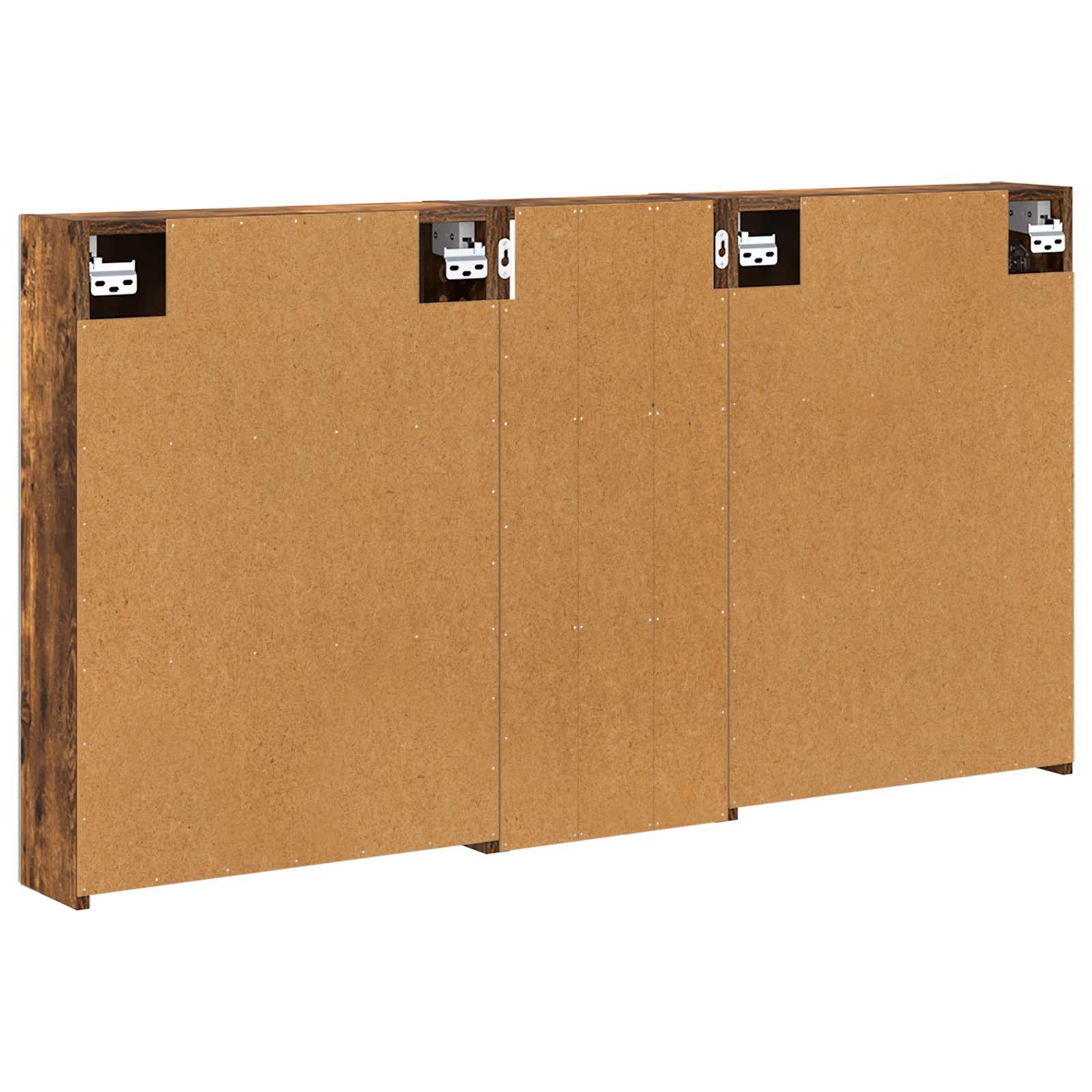 Set di Armadi da Bagno con lo scaffale 3 pcs 130 x 14,5 x 70 cm | homemem39