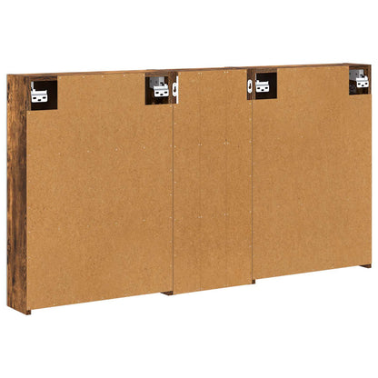 Set di Armadi da Bagno con lo scaffale 3 pcs 130 x 14,5 x 70 cm | homemem39