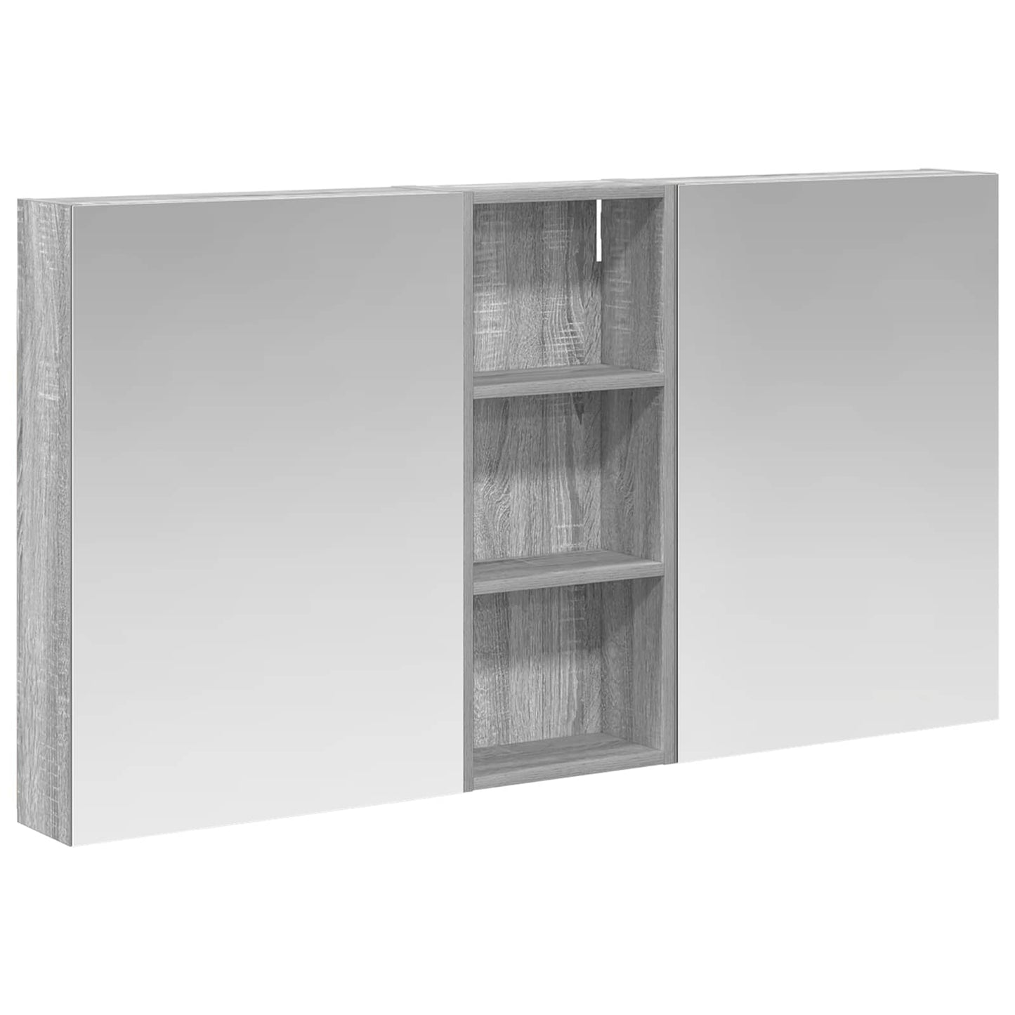 Set di Armadi da Bagno con lo scaffale 3 pcs 130 x 14,5 x 70 cm | homemem39