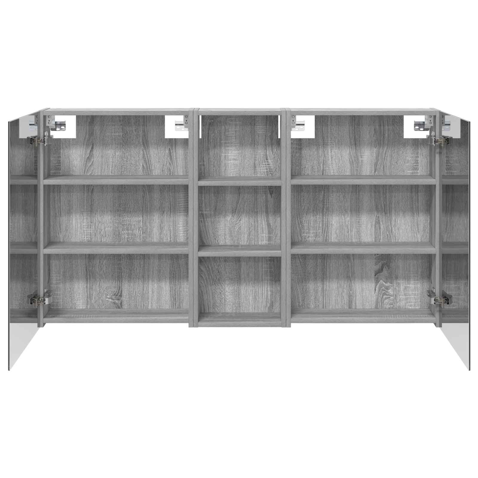 Set di Armadi da Bagno con lo scaffale 3 pcs 130 x 14,5 x 70 cm | homemem39