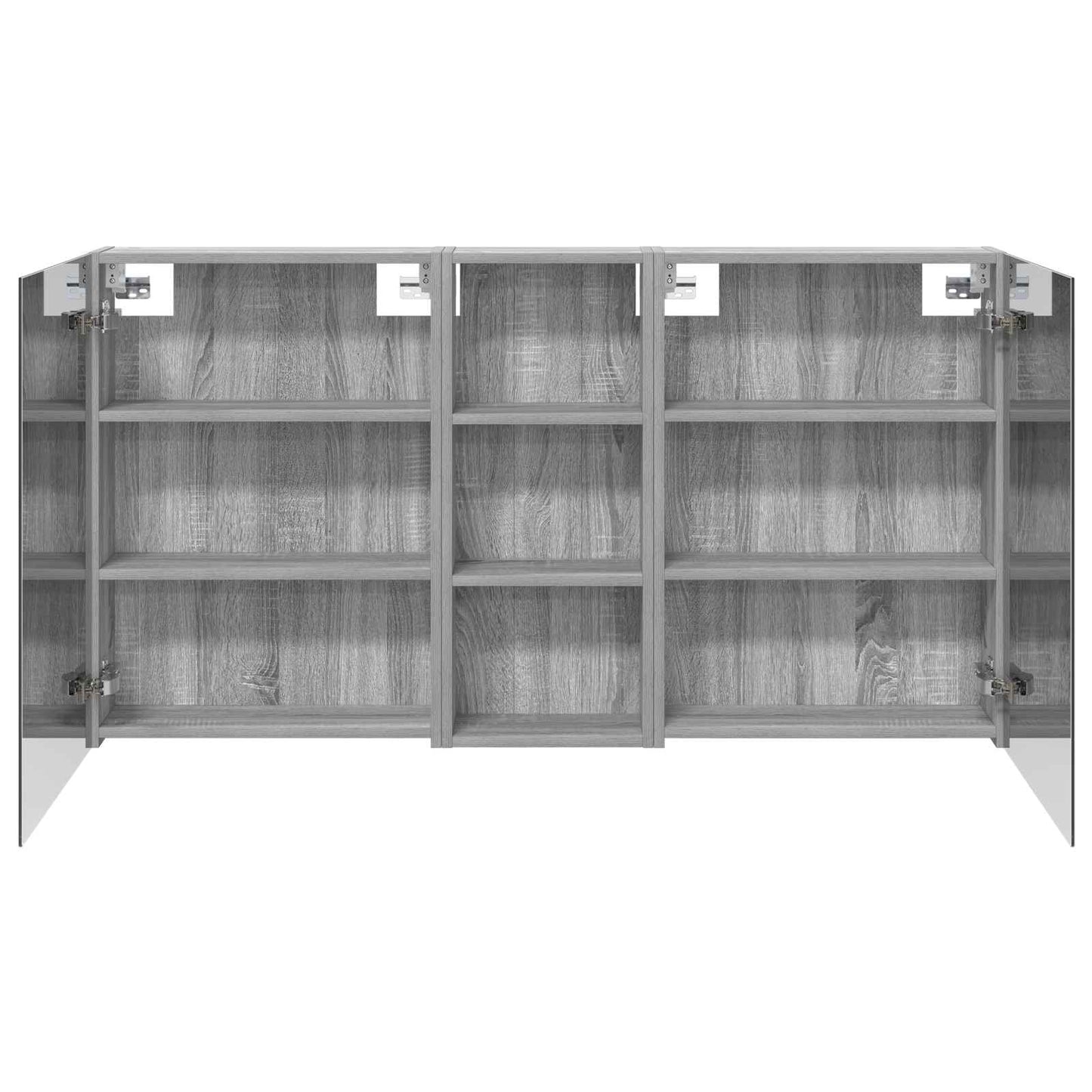 Set di Armadi da Bagno con lo scaffale 3 pcs 130 x 14,5 x 70 cm