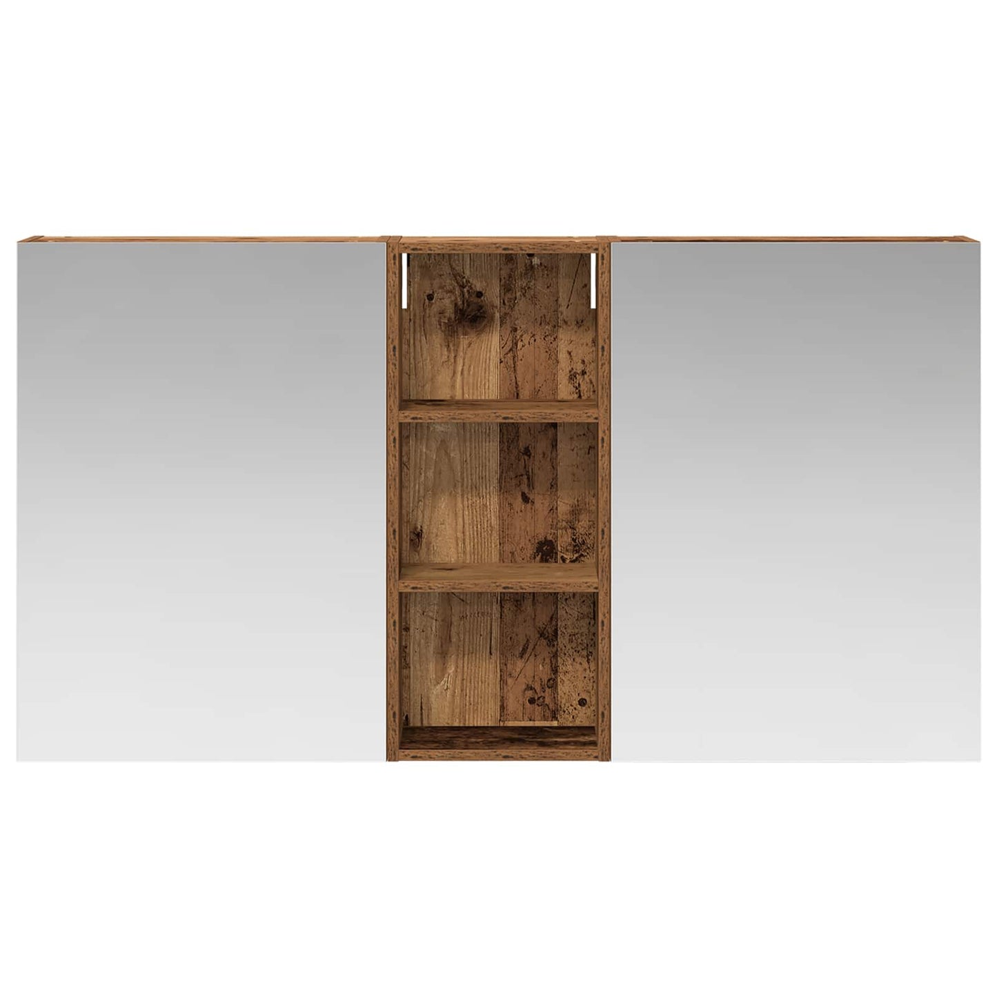 Set di Armadi da Bagno con lo scaffale 3 pcs 130 x 14,5 x 70 cm | homemem39