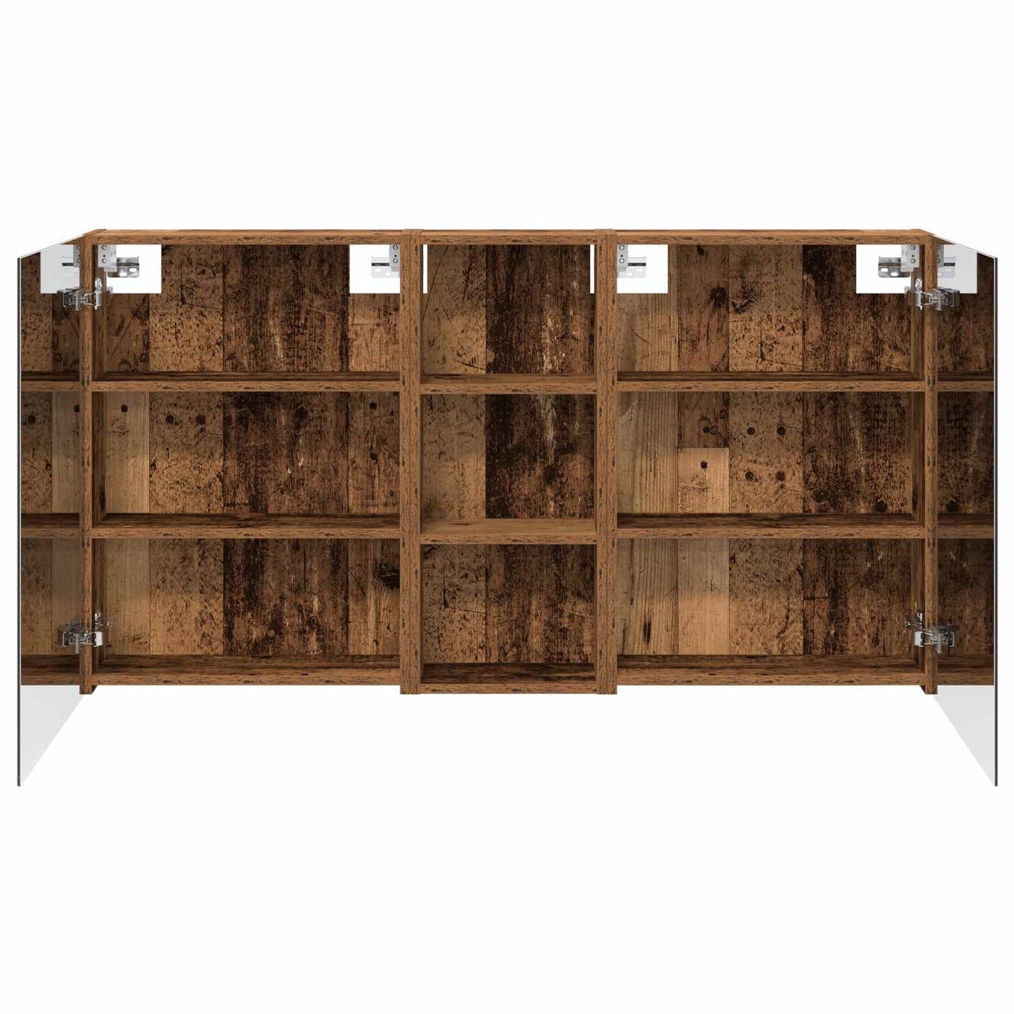 Set di Armadi da Bagno con lo scaffale 3 pcs 130 x 14,5 x 70 cm | homemem39